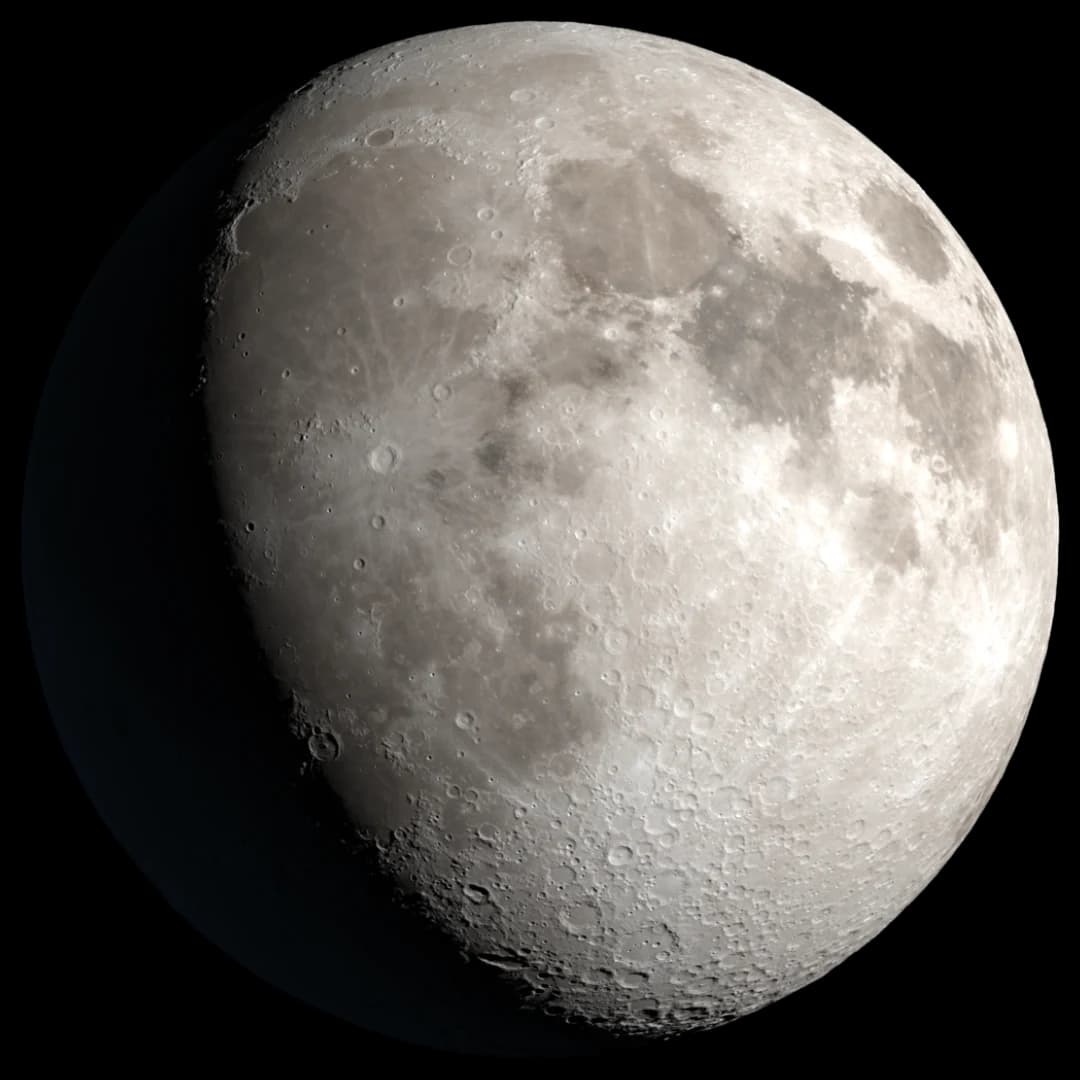 Waxing Gibbous moon